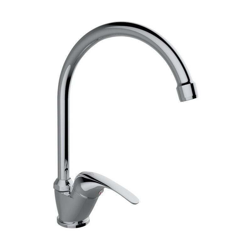 foto del prodotto miscelatore lavello bocca alta serie beta cromato