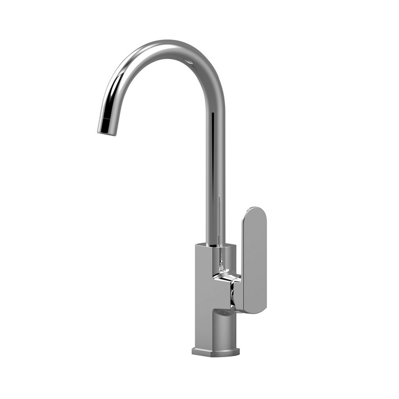 foto del prodotto miscelatore lavello bocca alta serie rover cromato