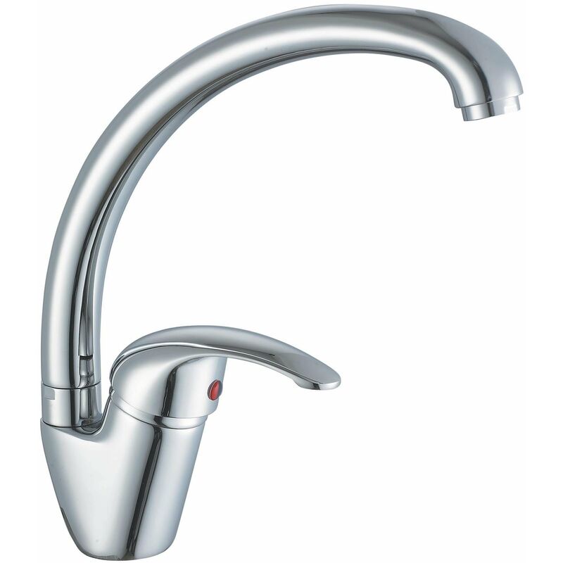 foto del prodotto miscelatore lavello canna alta rubinetto monocomando euro 88006 f
