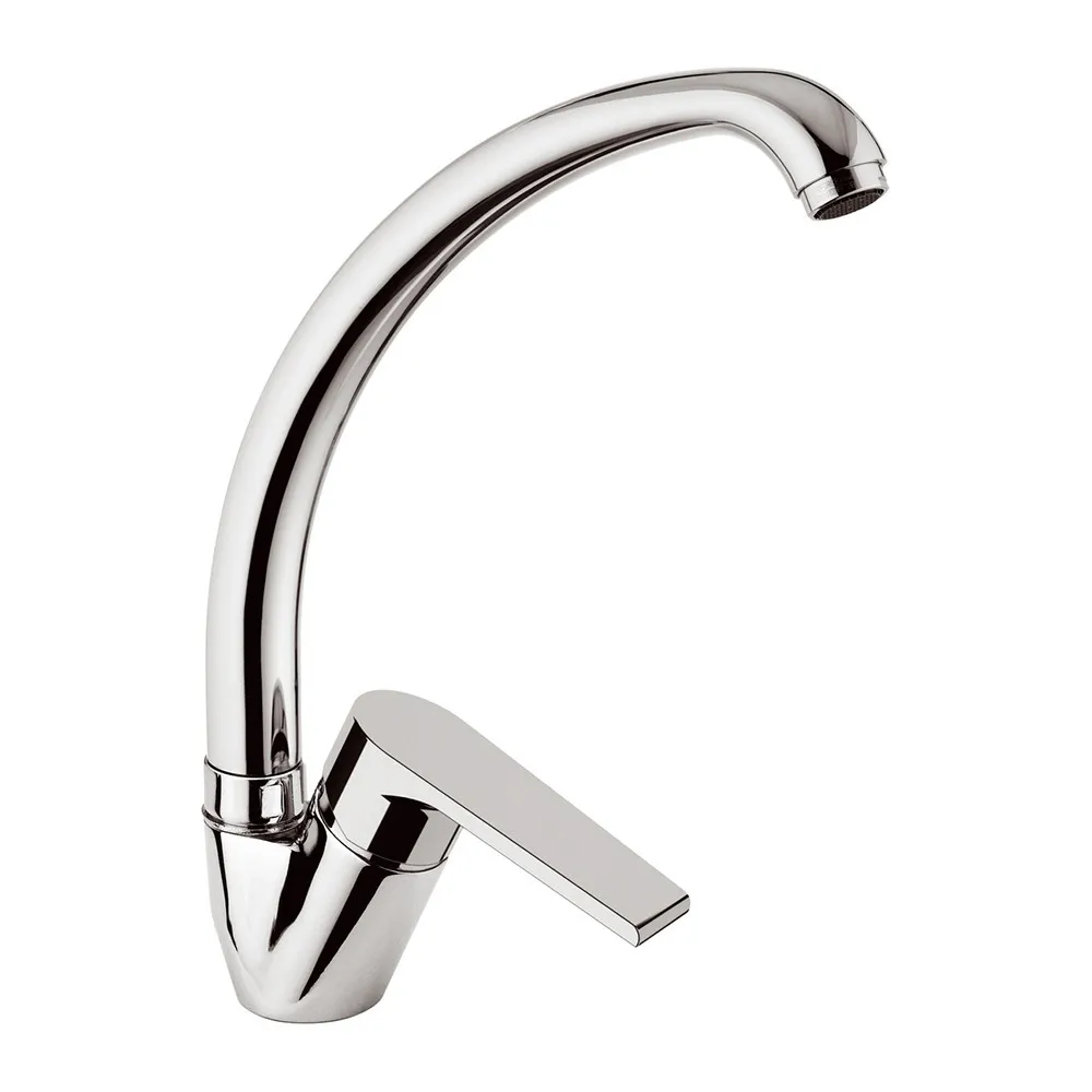 foto del prodotto miscelatore lavello cromato mariani serie artic bocca girevole