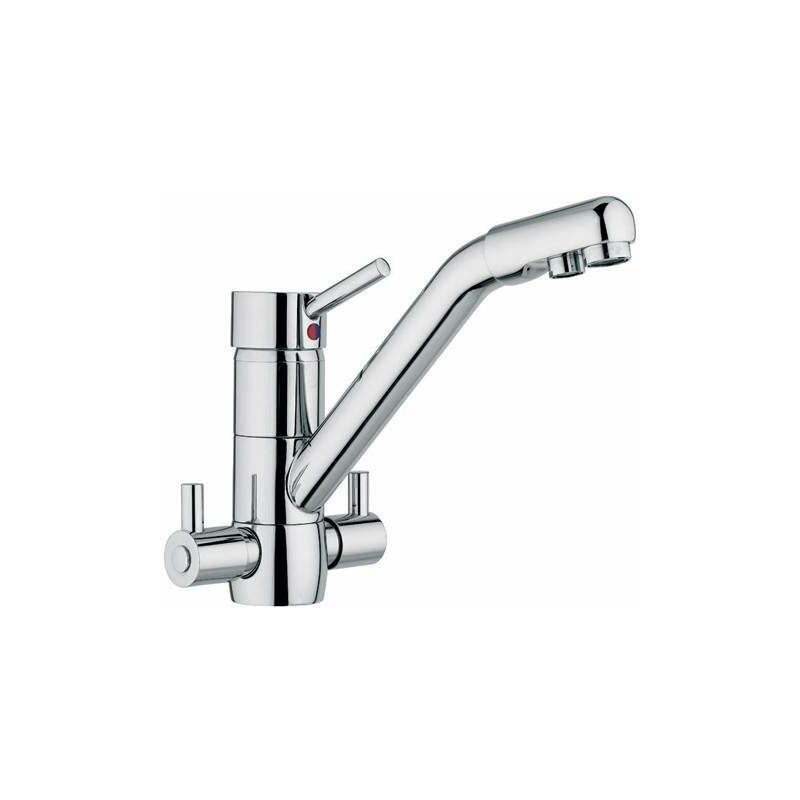 foto del prodotto miscelatore lavello cucina a 4 vie separate rub.magistro 64ur cromo