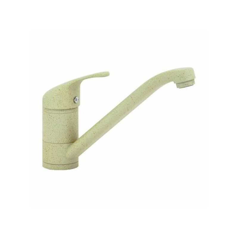 foto del prodotto miscelatore lavello cucina canna bassa in colore granito avena gattoni urano 0200 pcbb granito avena