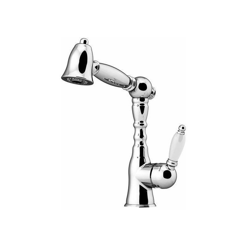 foto del prodotto miscelatore lavello cucina con doccia estraibile gattoni orta 6013465c0 cromo