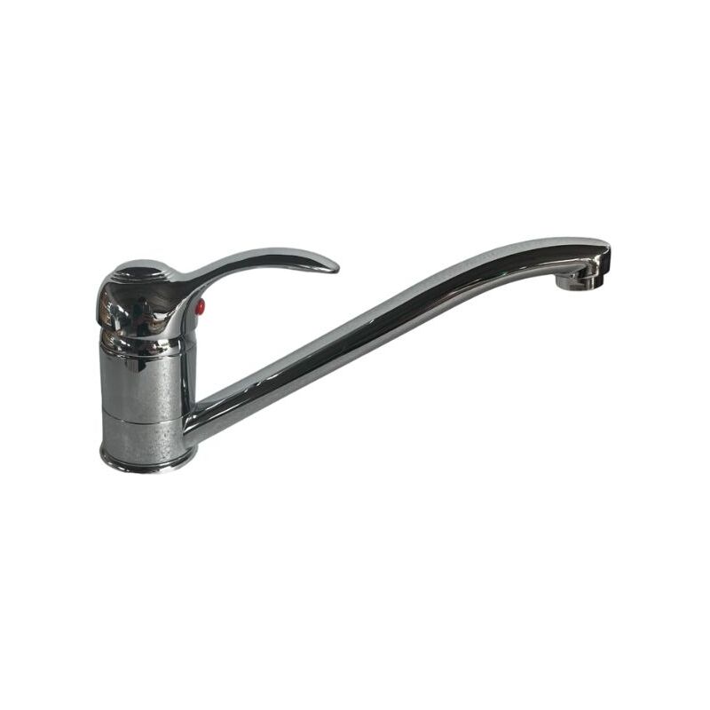 foto del prodotto miscelatore lavello cucina prestige in ottone cromo conmpleta di