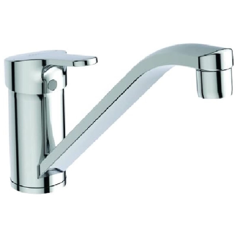foto del prodotto miscelatore lavello da cucina ceraflex bd608 con bocca girevole,cromato codice prod bd608aa ideal standard