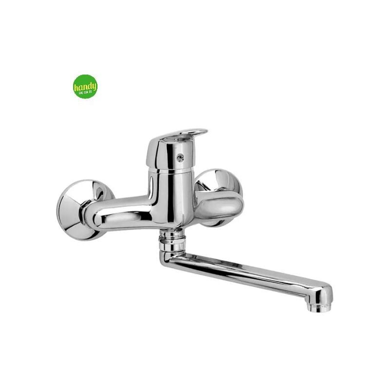 foto del prodotto miscelatore lavello eurorama a parete serie kappa cromo
