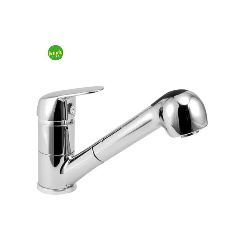 foto del prodotto miscelatore lavello eurorama con doccetta serie kappa cromo