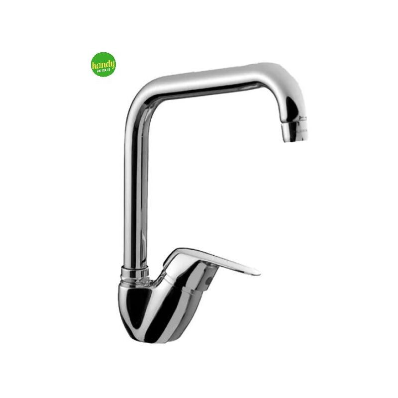 foto del prodotto miscelatore lavello eurorama serie kappa cromo a canna alta