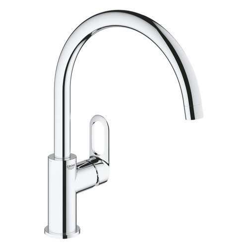 foto del prodotto miscelatore lavello grohe 31555001 start flow cromo starlight