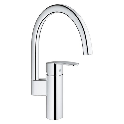 foto del prodotto miscelatore lavello grohe 32449001 wave cromo starlight
