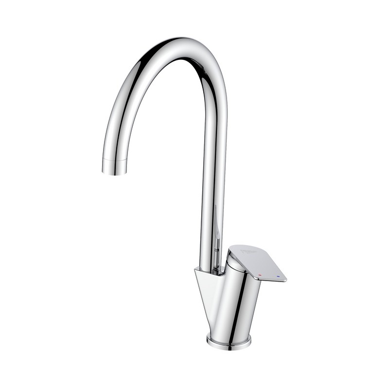 foto del prodotto miscelatore lavello serie lando cromato