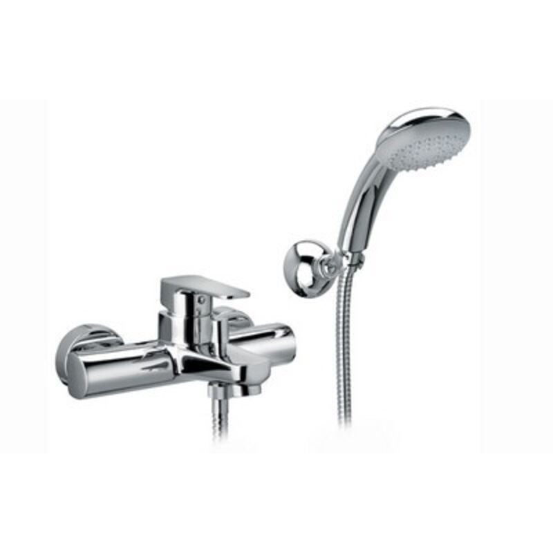 foto del prodotto miscelatore monoc. vasca con supporto a snodo linea sly cromo