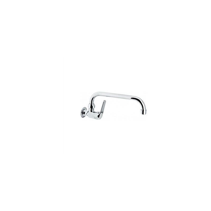 foto del prodotto miscelatore monocomando a parete, 1 acqua, bocca girevole orizzontale, 24600 cis