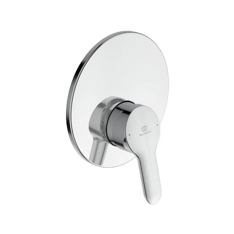 foto del prodotto miscelatore monocomando ad incasso per doccia in ottone cromato ideal standard alpha