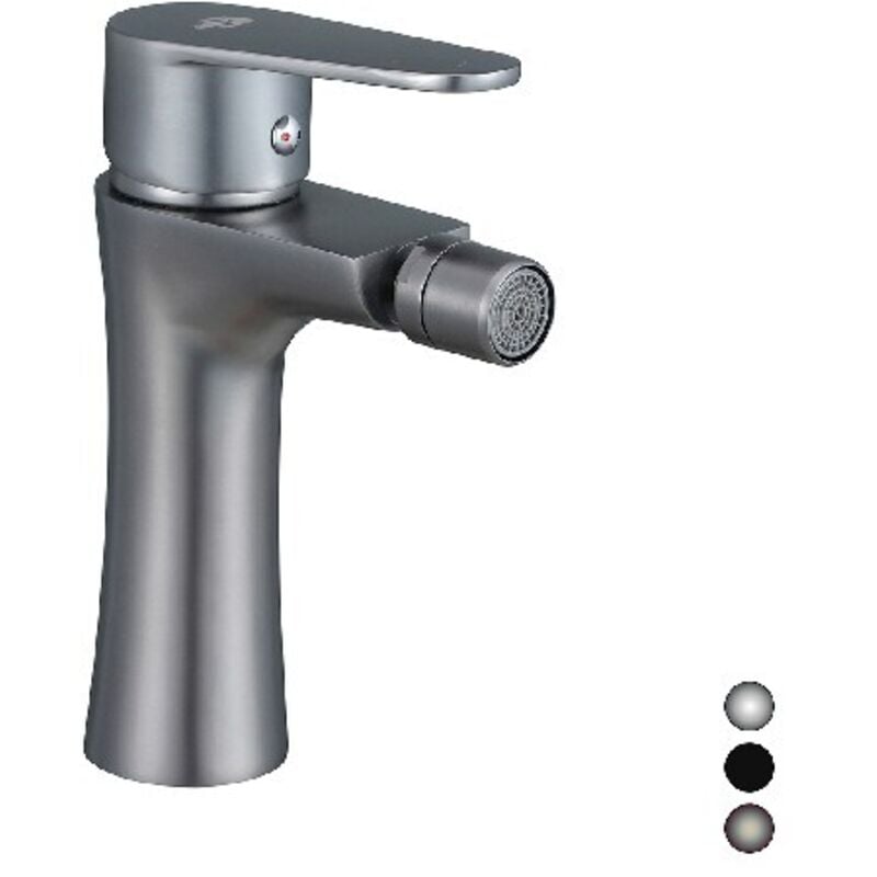 foto del prodotto miscelatore monocomando bidet serie lizzy nero opaco