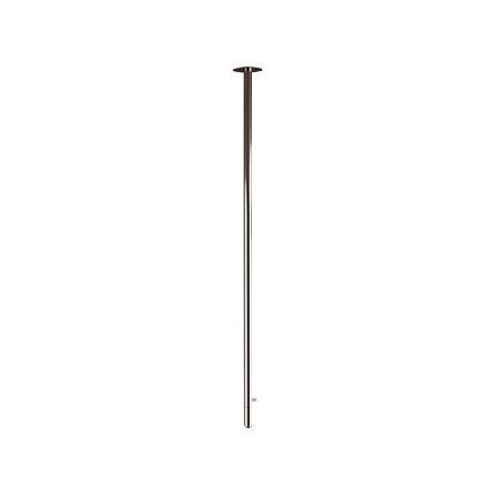 foto del prodotto miscelatore monocomando da soffitto 181 cm in ottone cromato minimal