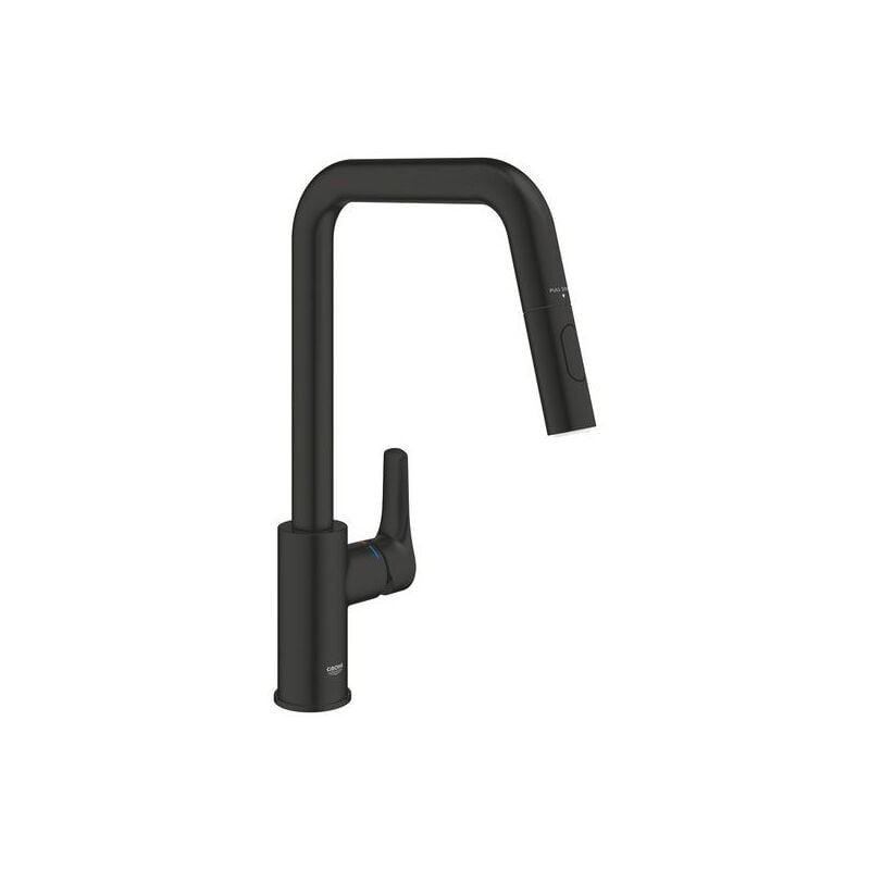 foto del prodotto miscelatore monocomando grohe eurosmart nero opaco 306192430