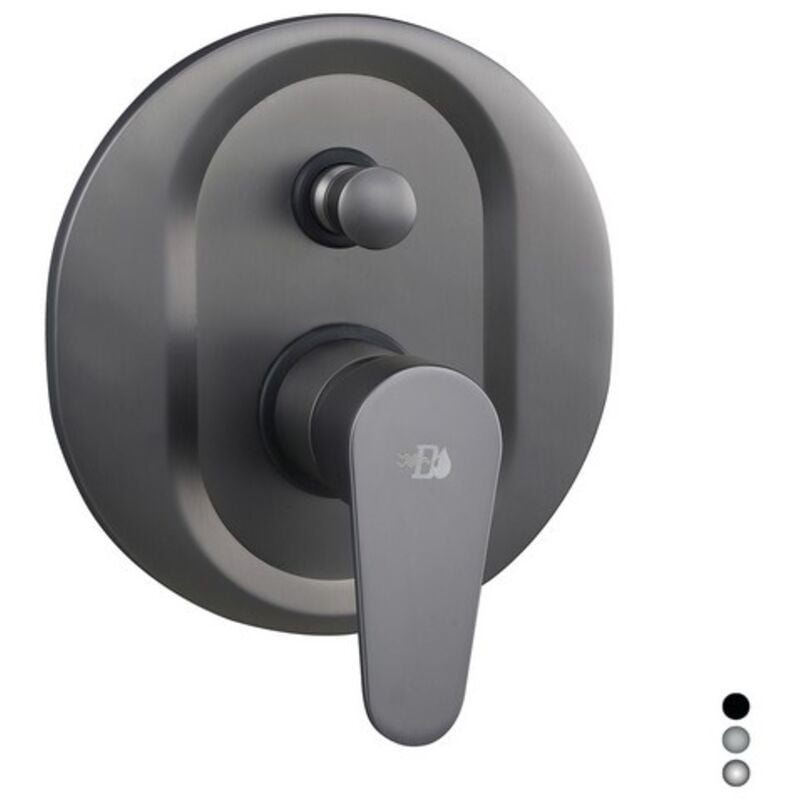 foto del prodotto miscelatore monocomando incasso doccia con deviatore serie lizzy cromo