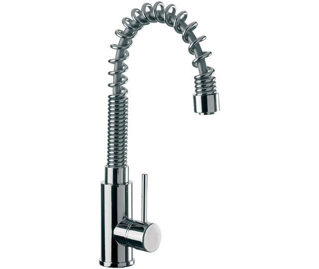 foto del prodotto miscelatore monocomando laterale per lavello alto con bocca girevole - serie suvi