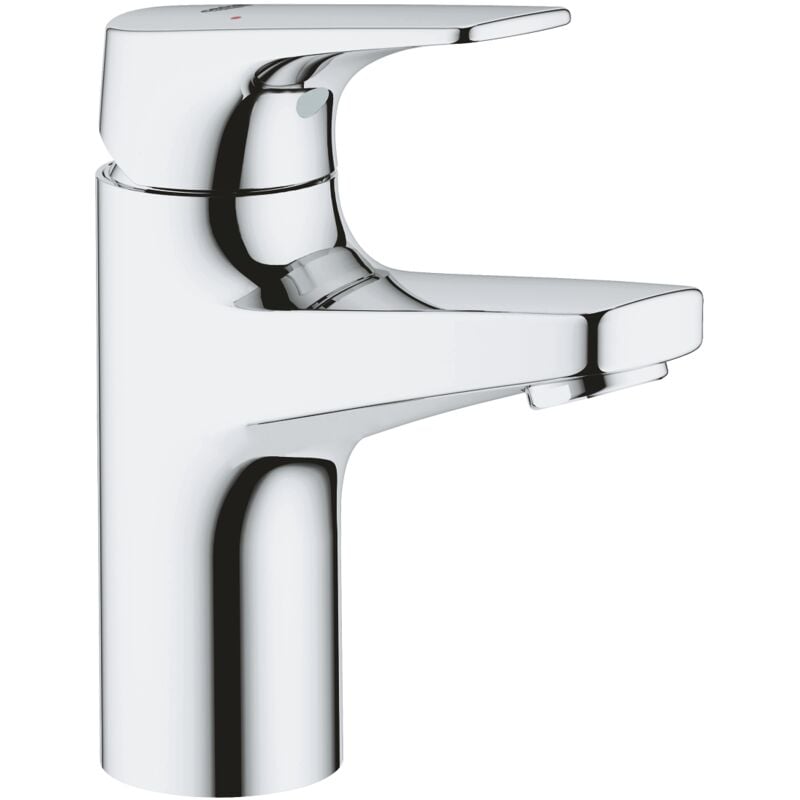 foto del prodotto miscelatore monocomando lavabo bauflow dn 15, misura s, corpo cromato liscio grohe