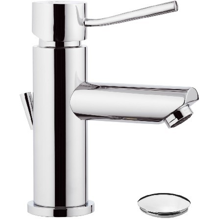foto del prodotto miscelatore monocomando lavabo con o senza scarico serie minimal remer si