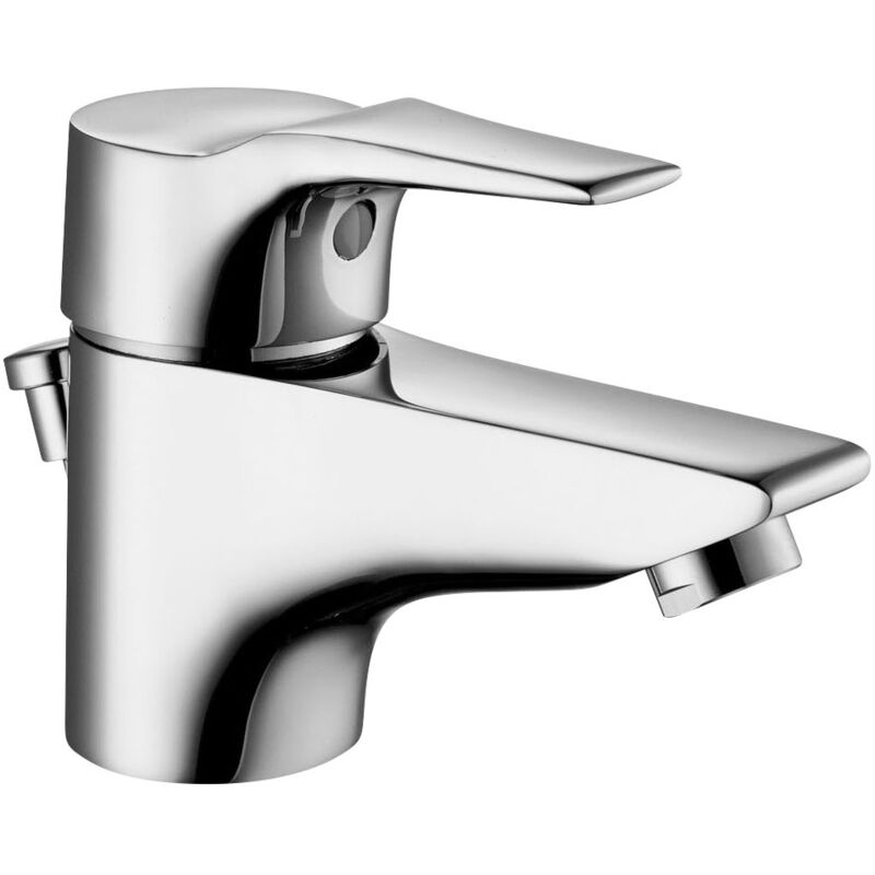 foto del prodotto miscelatore monocomando lavabo serie flat cromo