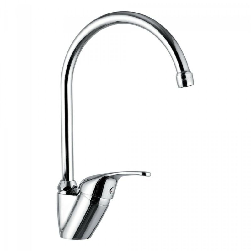 foto del prodotto miscelatore monocomando lavello canna alta linea epic cromo