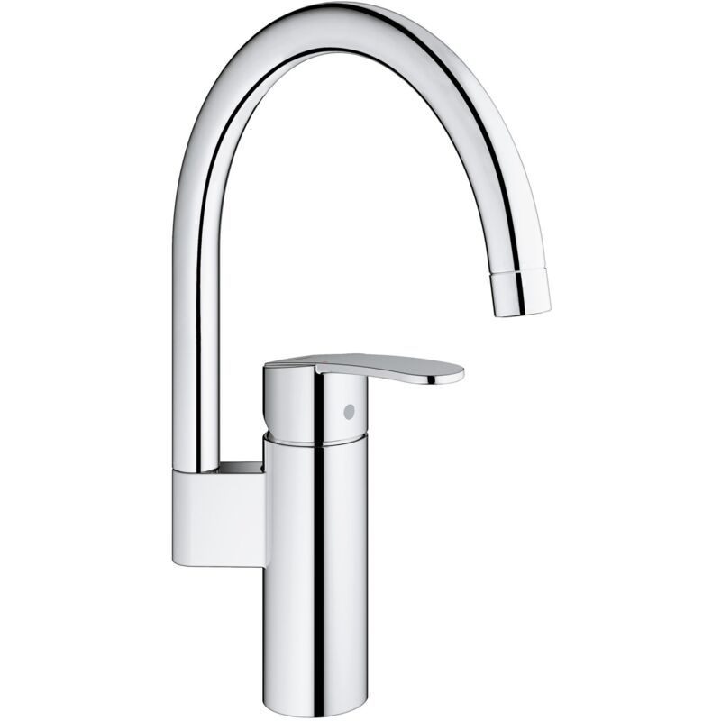 foto del prodotto miscelatore monocomando per lavello in ottone cromato grohe eurostyle