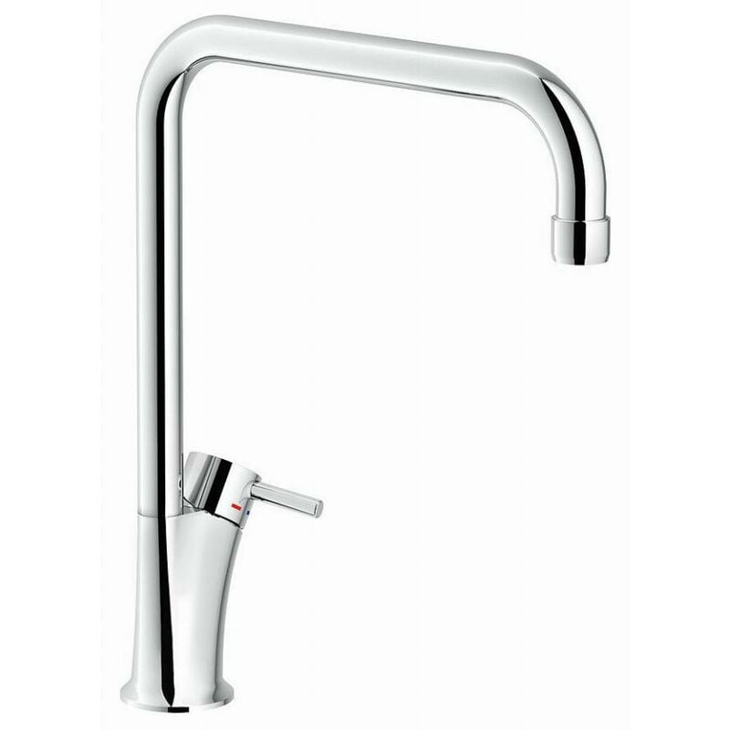 foto del prodotto miscelatore monocomando per lavello nobili bocca alta girevole cromo cu92813cr