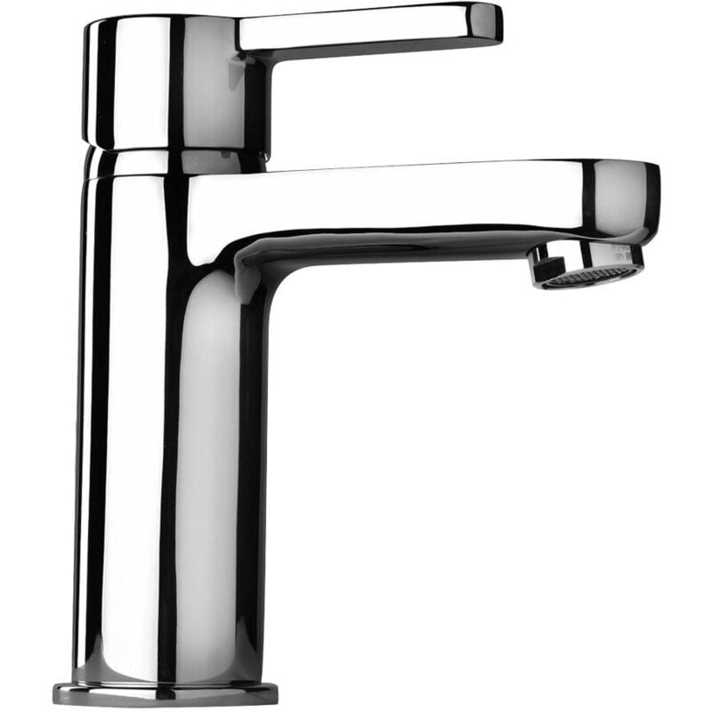 foto del prodotto miscelatore monoforo lavabo senza piletta di scarico paini arena 92cr205 cromo senza piletta di scarico