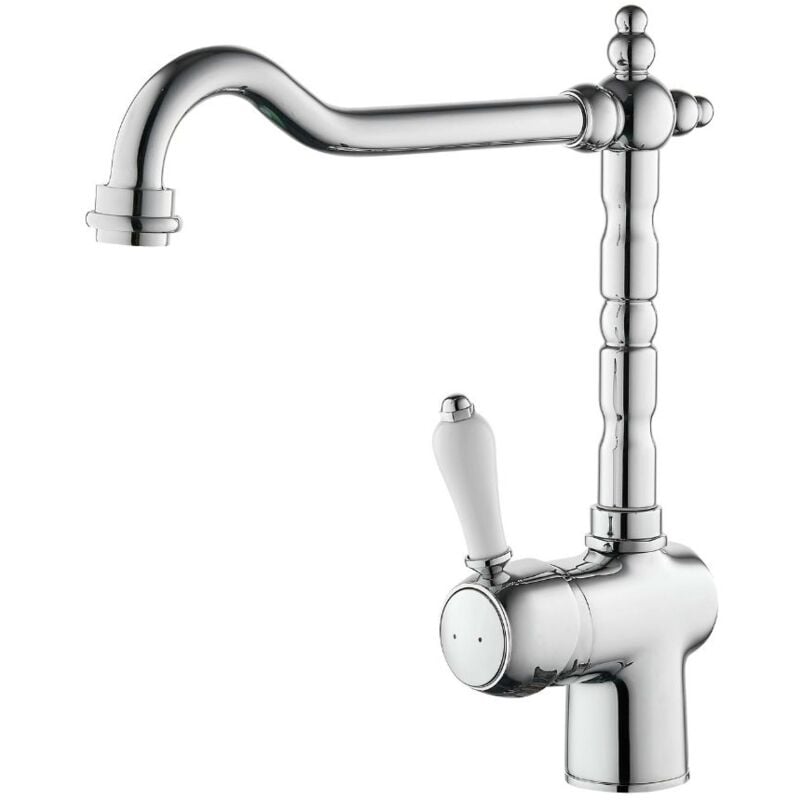 foto del prodotto miscelatore monoforo ottone cucina england one cromato erogazione orientabile confezione 1
