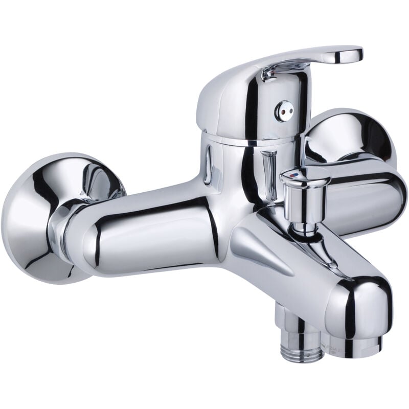 foto del prodotto miscelatore per bagno doccia nf tilt, cromato eurosanit