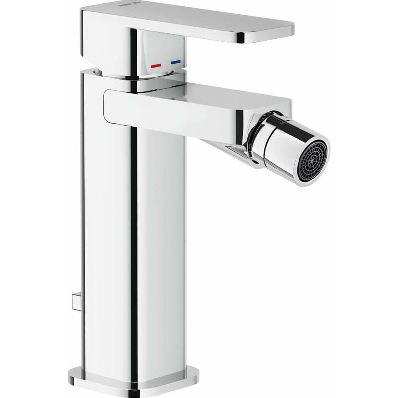 foto del prodotto miscelatore per bidet in ottone cromato nobili loop lp90119 1cr cromo - piletta con salterello 1 1 4