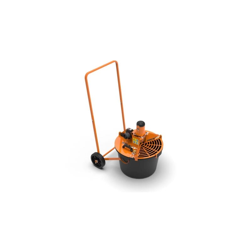 foto del prodotto miscelatore per colla malta con frusta e secchio 230v 65 lt battipav mixit