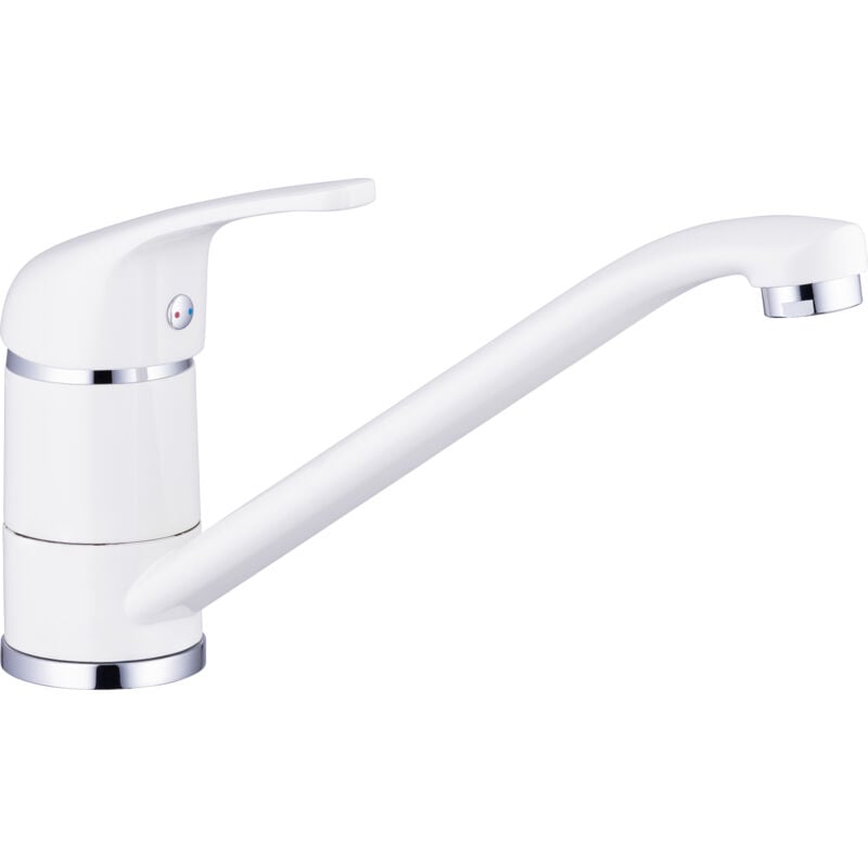 foto del prodotto miscelatore per lavello basso nf tilt, bianco eurosanit