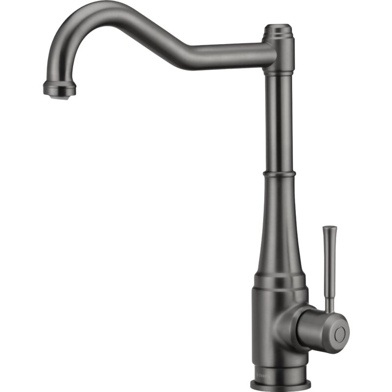foto del prodotto miscelatore per lavello cucina in stile retr colore titanio deante tamizo bqtd63m titanio
