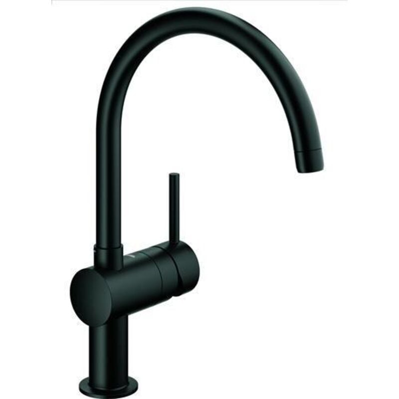 foto del prodotto miscelatore per lavello eh sp ltischbatterie minta 32917 nero velluto