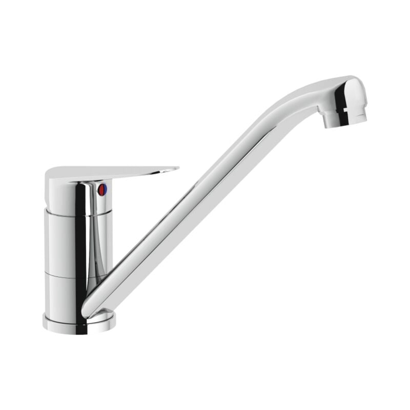 foto del prodotto miscelatore per lavello monocomando nobili serie blues bs101113 60cr cromato ottone