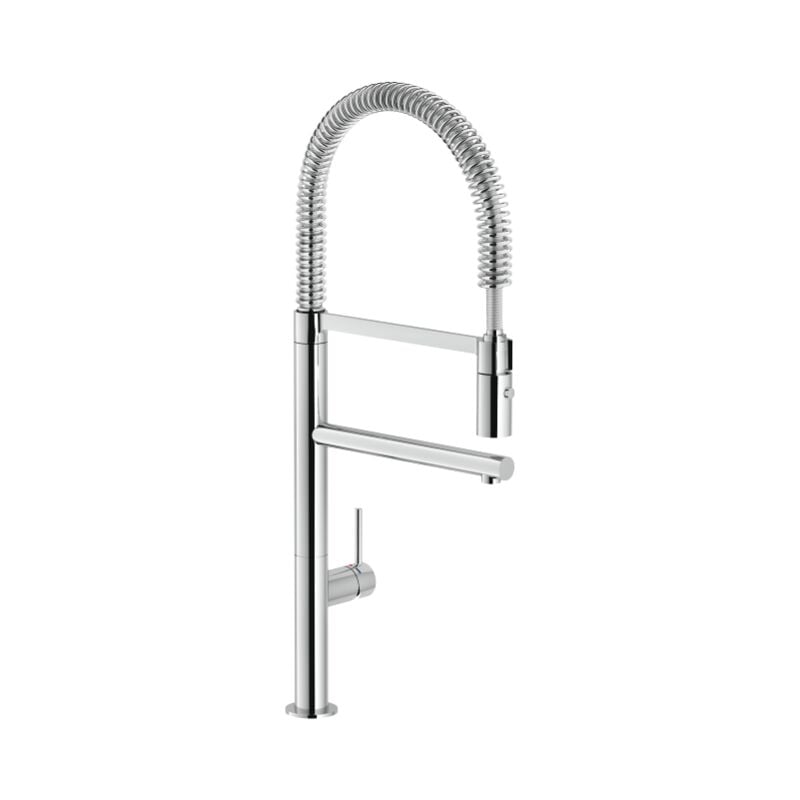 foto del prodotto miscelatore per lavello monocomando nobili serie industriali kali kl93300 50cr cromato ottone