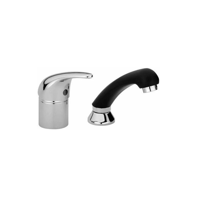 foto del prodotto miscelatore per parrucchiere con doccetta estraibile paffoni nd087cr cromo