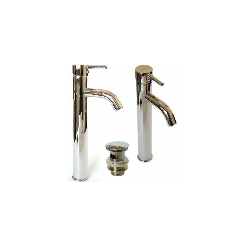 foto del prodotto miscelatore rubinetto alto bagno lavabo bidet vasca monocomando cromato 69015