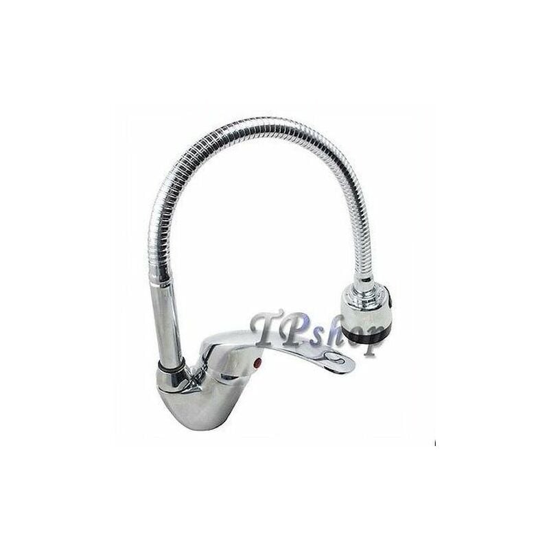 foto del prodotto miscelatore rubinetto lavabo a doccia doccetta per casa cucina flessibile