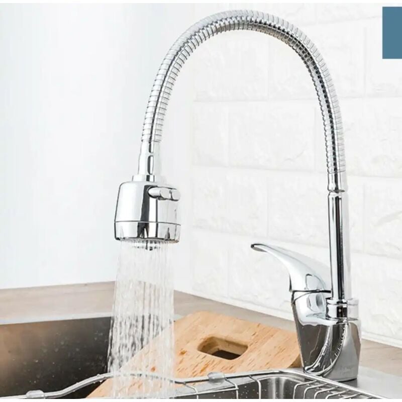 foto del prodotto miscelatore rubinetto lavabo a doccia doccetta per casa cucina tubo flessibile