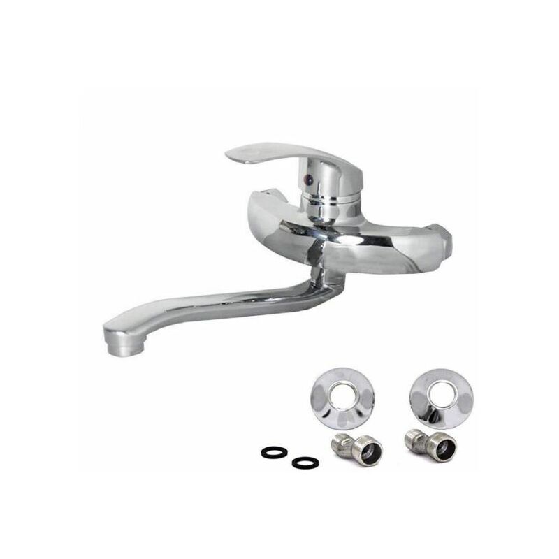 foto del prodotto miscelatore rubinetto monocomando lavello vasca bagno canna lunga 52335a