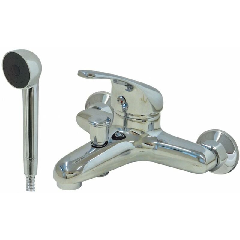 foto del prodotto miscelatore rubinetto monocomando vasca doccia cromo - calipso