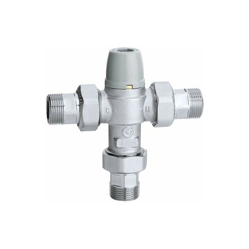 foto del prodotto miscelatore termostatico con sicurezza antiscottatura caleffi 521303 3 4'