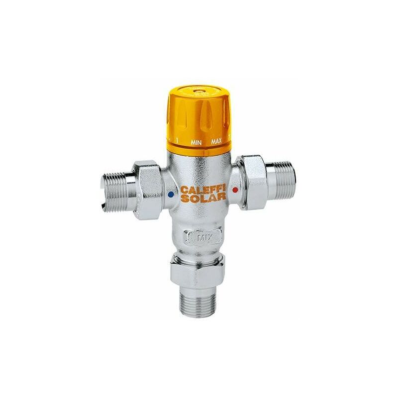 foto del prodotto miscelatore termostatico regolabile per solare termico 30 65 gradi 3 4 caleffi 252150
