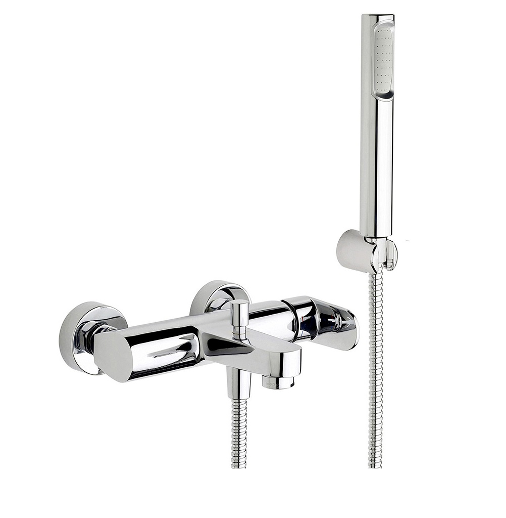 foto del prodotto miscelatore vasca esterno con deviatore e accessori paffoni candy