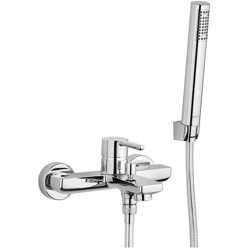 foto del prodotto miscelatore vasca esterno sunset in ottone cromo di jacuzzi