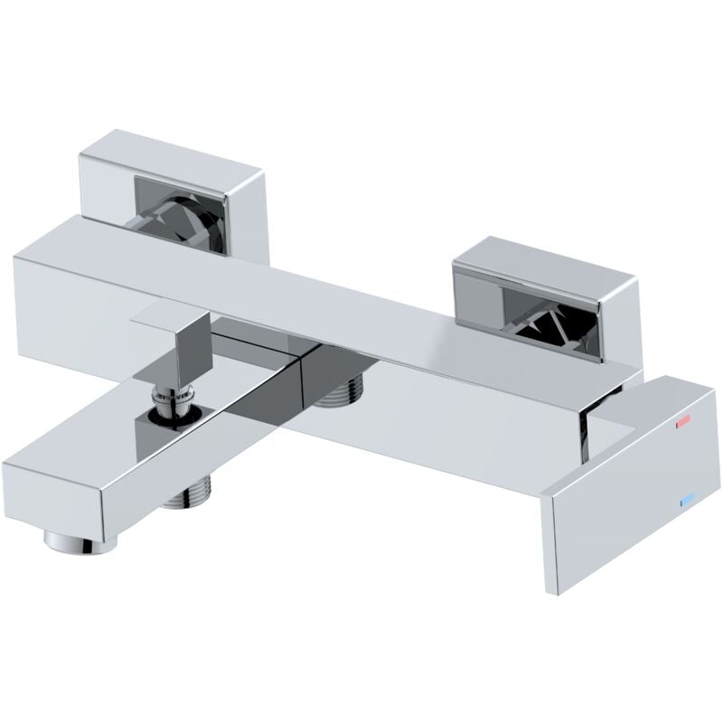 foto del prodotto miscelatore vasca serie rubik cromato